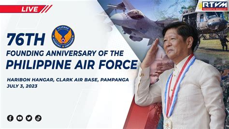 77th Founding Anniversary of the Philippine Air Force .